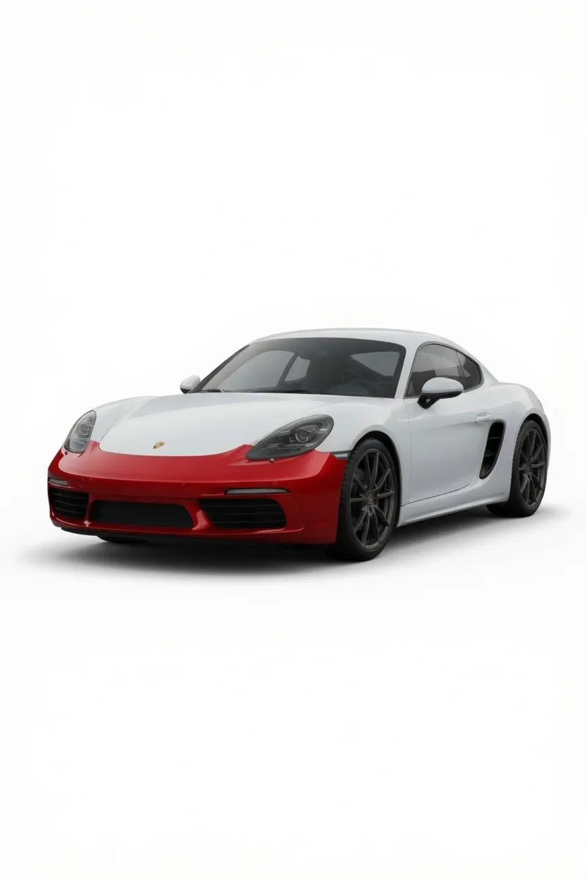 Front Bumper Package coverage on Porsche 718