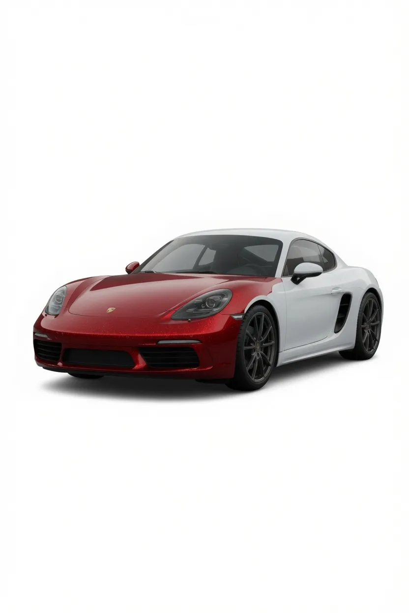 Full Front Package coverage on Porsche 718